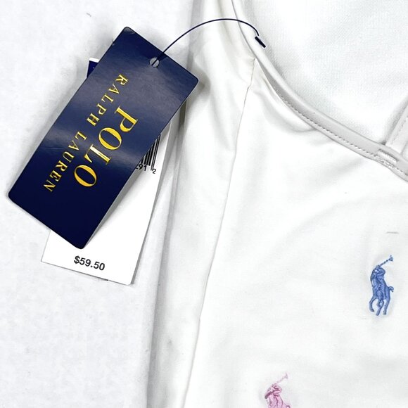 Polo Ralph Lauren Polo Pony One-Piece Swimsuit in Rainbow Big Kid Size 12 - NWT - Picture 8 of 8